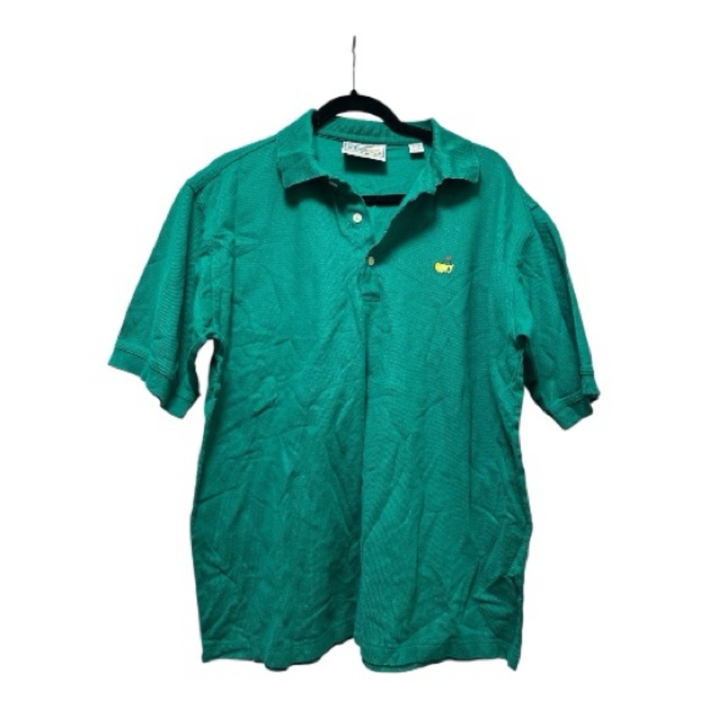 Vintage Masters Augusta National Golf Shop Green Polo Shirt